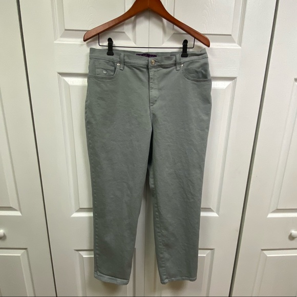 Gloria Vanderbilt Denim - Gloria Vanderbilt Amanda gray jeans size 16